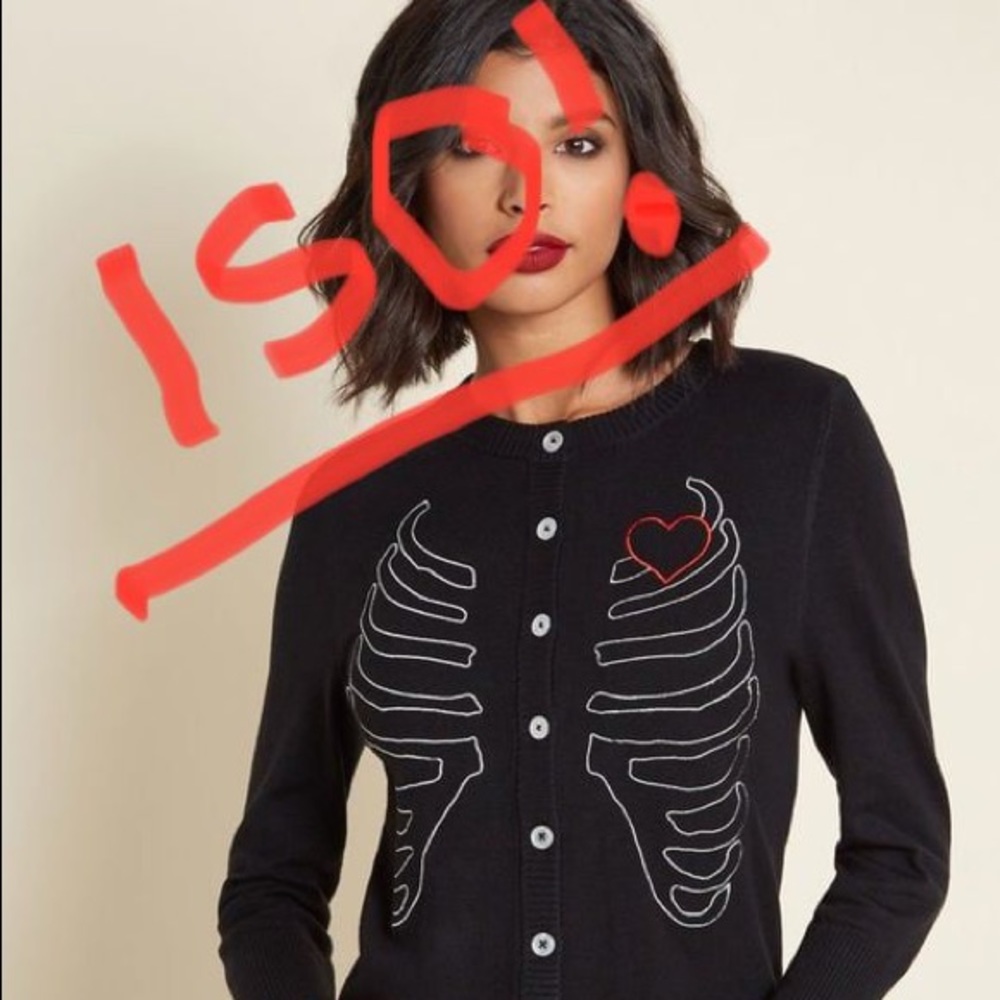 ISO! ModCloth Ribcage Cardigan